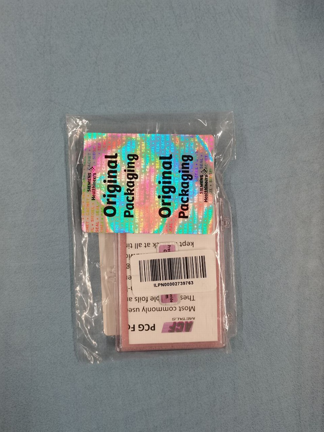 Запчасти циклотрона foil polycrystaline graphite 25x60mm