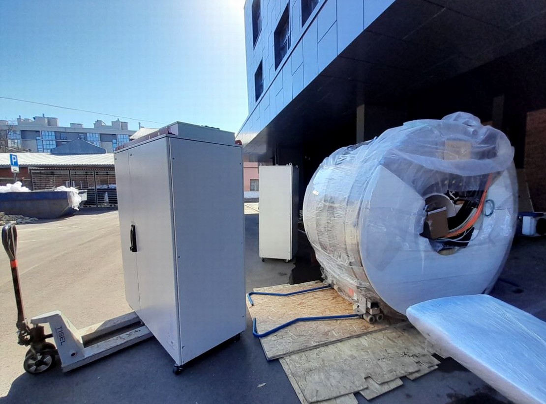 Монтаж МРТ Siemens Magnetom Avanto
